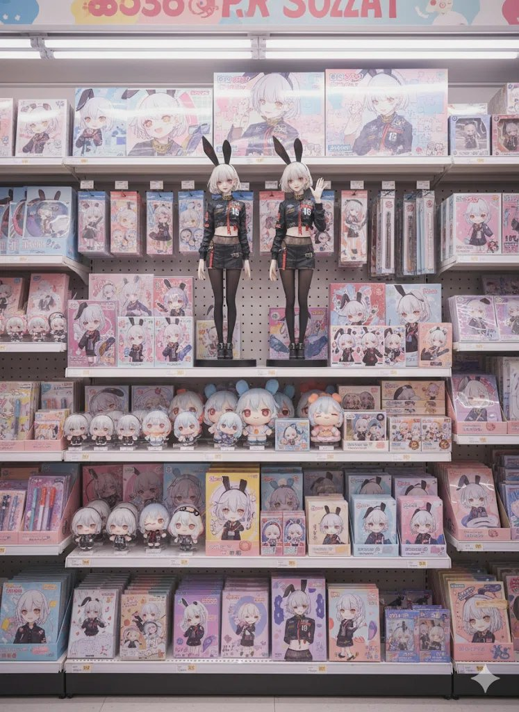 Полка с товарами — пример 2